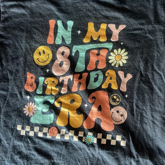 In My 8th Birthday Era TShirt - Picture 2 of 3